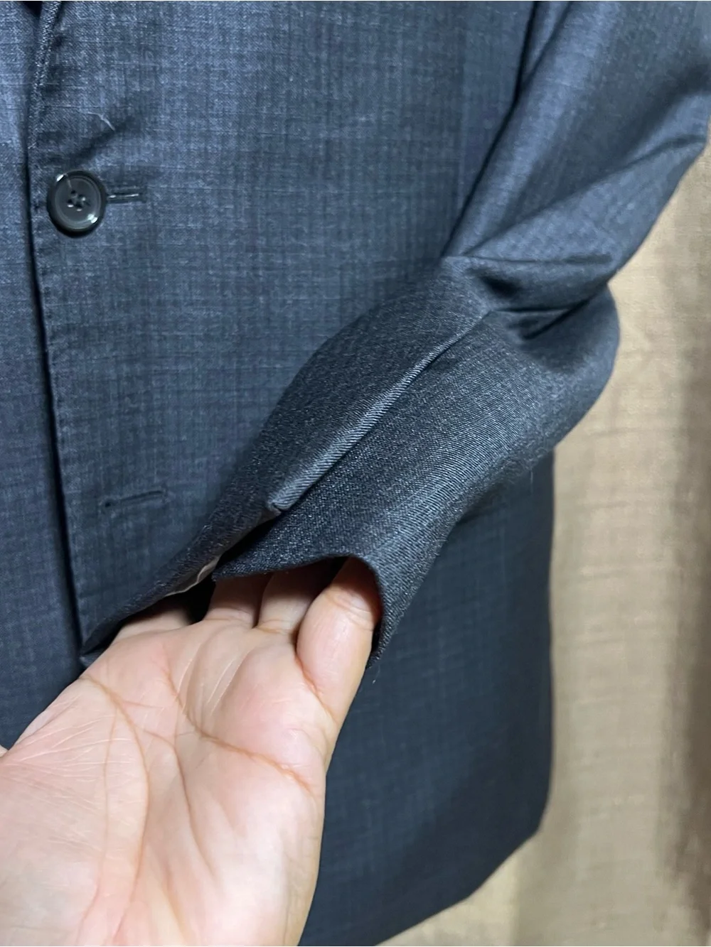 Vitale Barberis Canonico JAB Reserve GlenCheck Soho Slim Fit Wool Men’s 2pc 46R